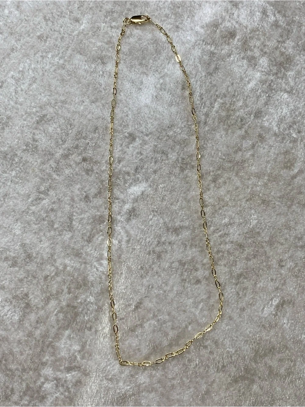 ✨2 for $30 NWOT 18K Gold layered/bonded 2mm Infinity Cuban Link Chain 16